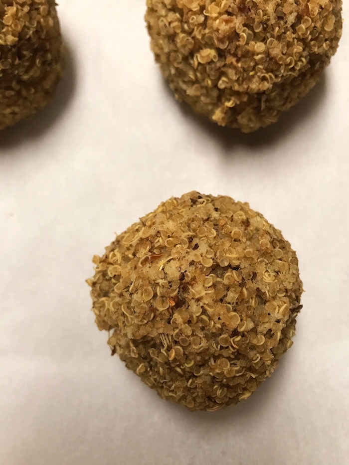 Super Easy Quinoa Balls - VegInspired