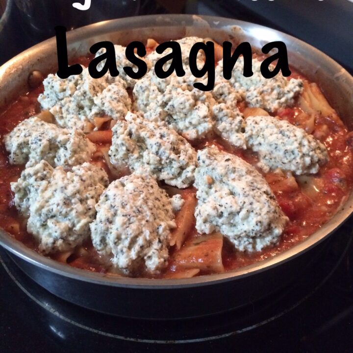 Vegan Skillet Lasagna