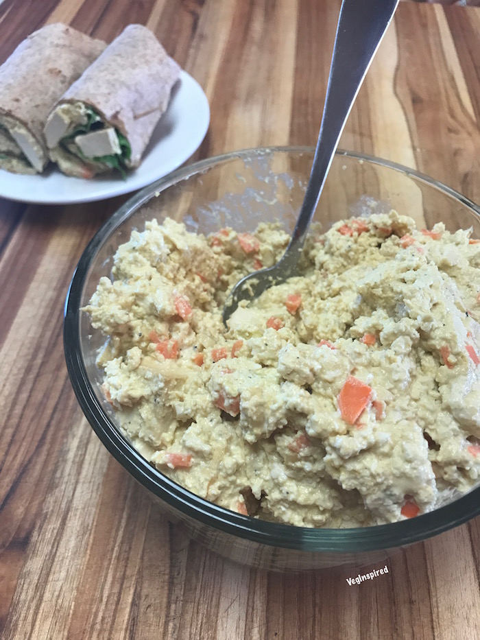 Curried Tofu Salad - VegInspired