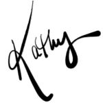 Kathy signature