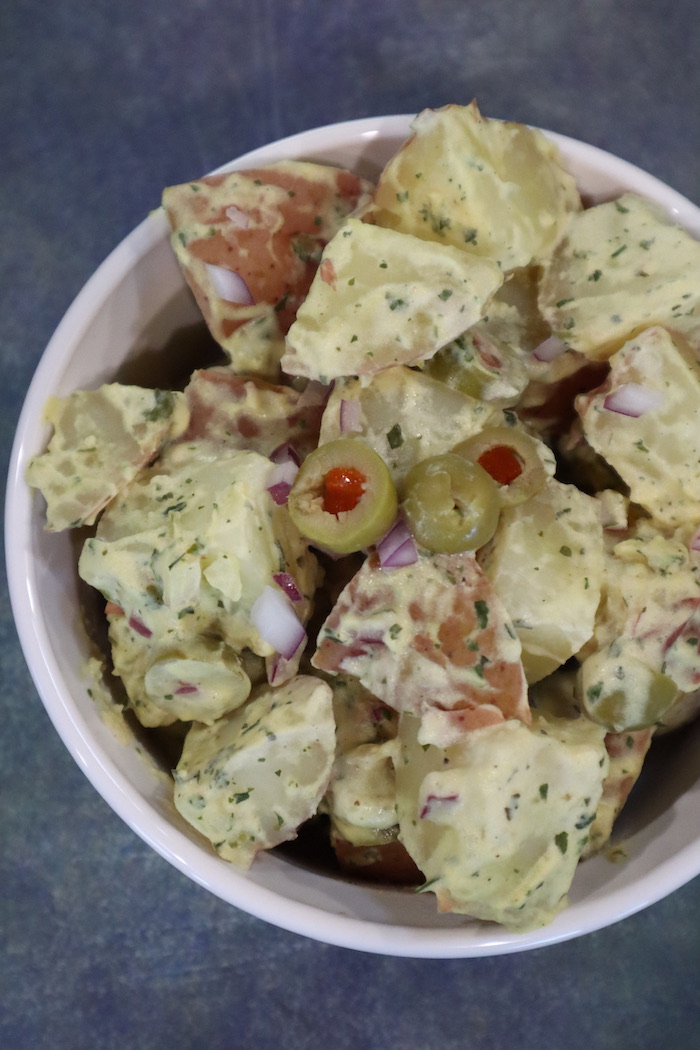 Oil Free Creamy Potato Salad