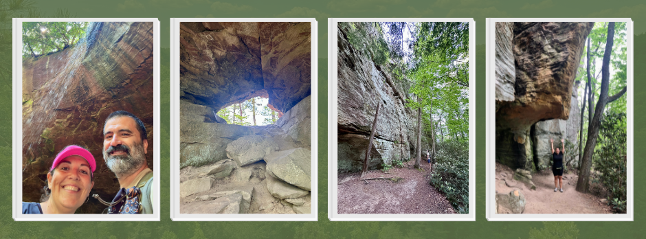 4 photos in Red River Gorge