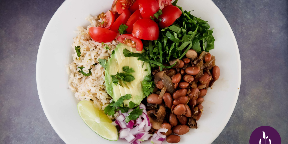 rice and beans bowl