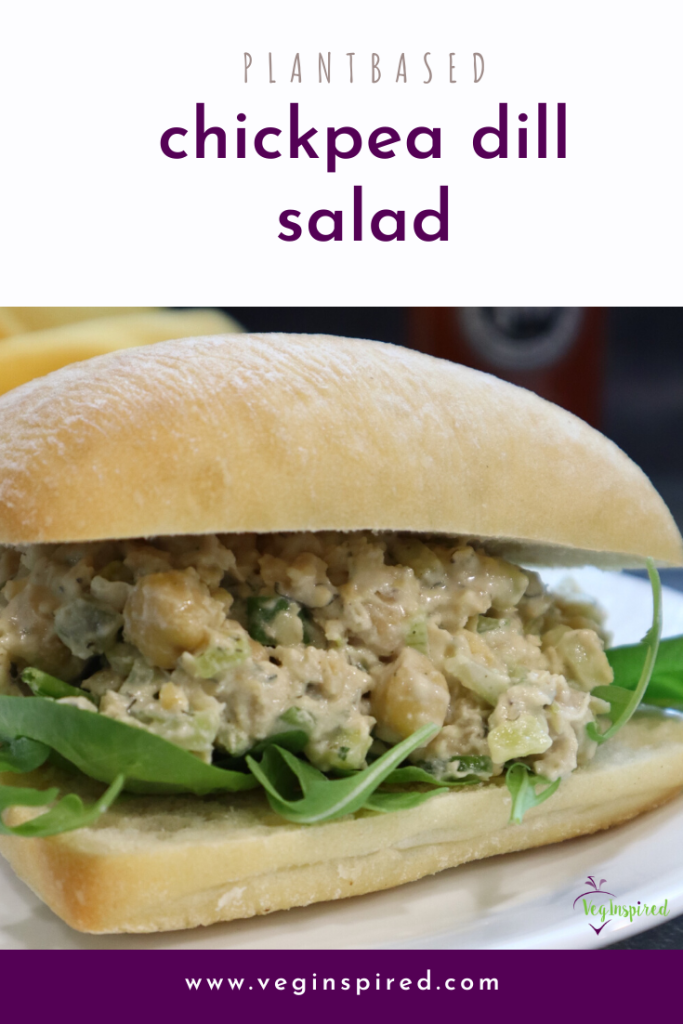 Chickpea Dill Salad - VegInspired
